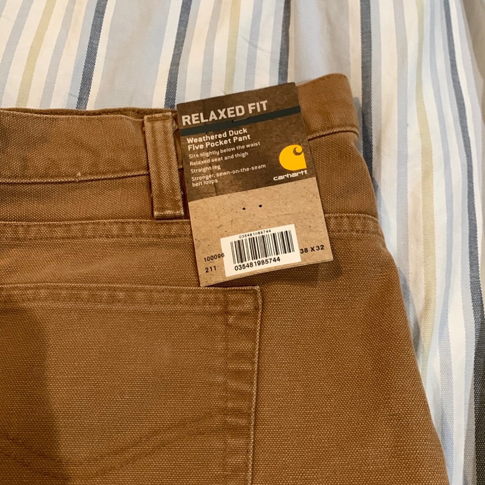 Men’s Carhartt pants NWT
